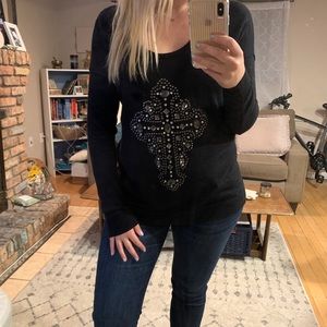 ⭐️3 for $12 Jeweled Rock and Republic sweater